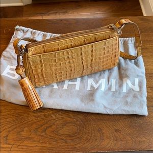 Brahmin pre-loved handbag w/tassel